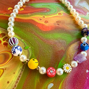 SOLD!! The Original Party Teen Pearls!