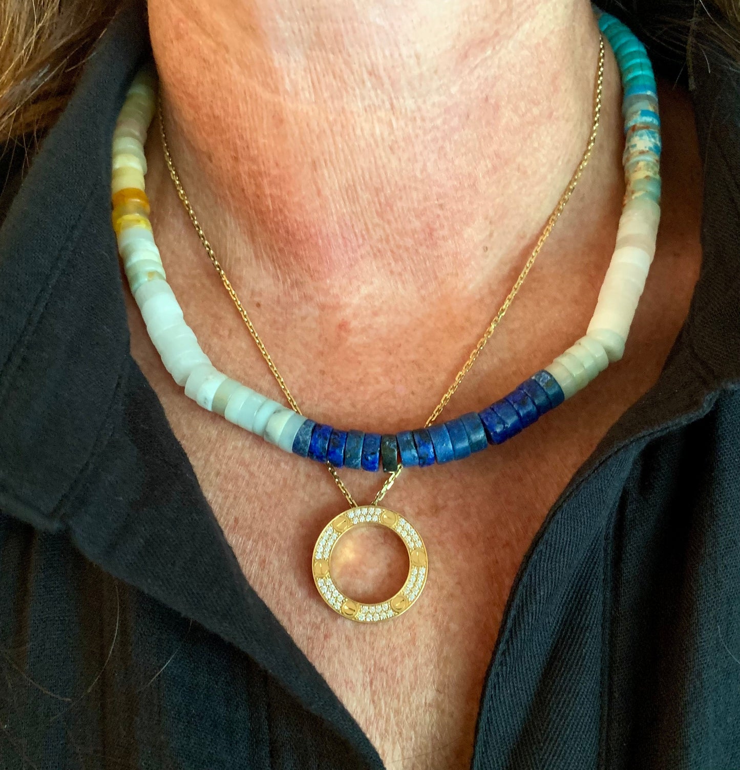 The Original Healing Stone Heishi Necklace