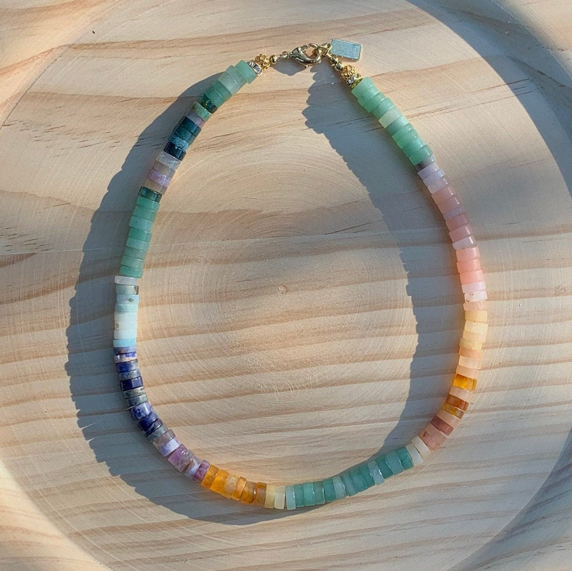 The Original Healing Stone Heishi Necklace